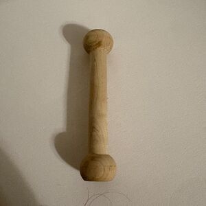 Pampered Chef Mini Tart Shaper Appetizers and Desserts Wood USA Made EUC